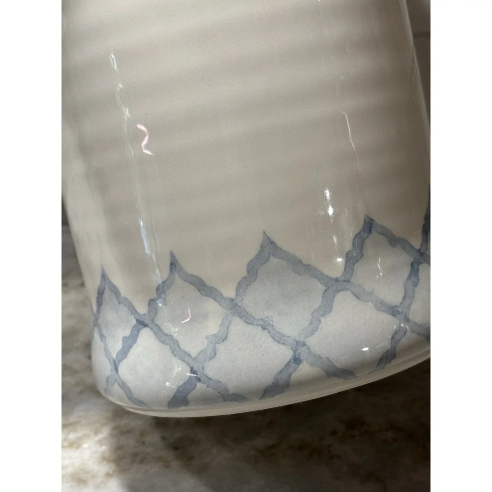 Pier 1 Imports Ceramic Farm Country Pig Large Canister Storage Jar